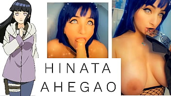 Hinata Thèm Khát Với Khuôn Mặt Sung Sướng Và Bộ Ngực Căng Tròn Trong Bộ Cosplay Naruto Nóng Bỏng
